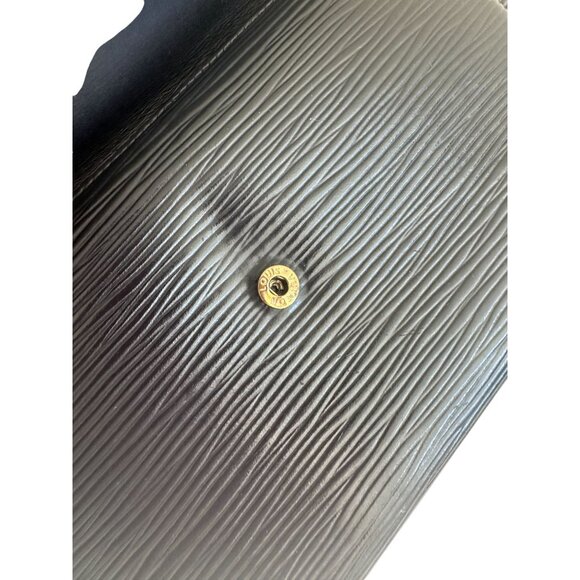 LOUIS VUITTON Black Epi Leather Long Wallet - Picture 7 of 11